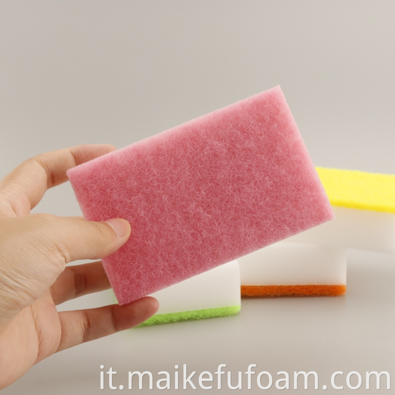 pink scouring pad